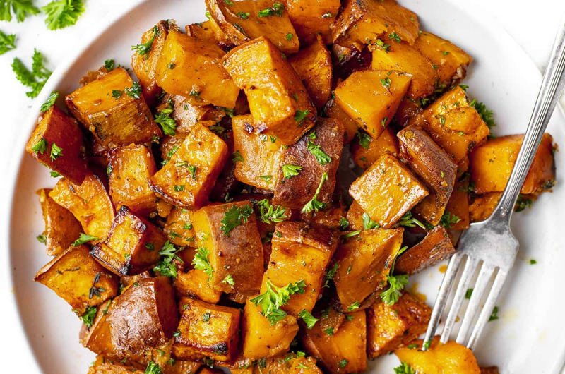 Organic Roasted Sweet Potatoes