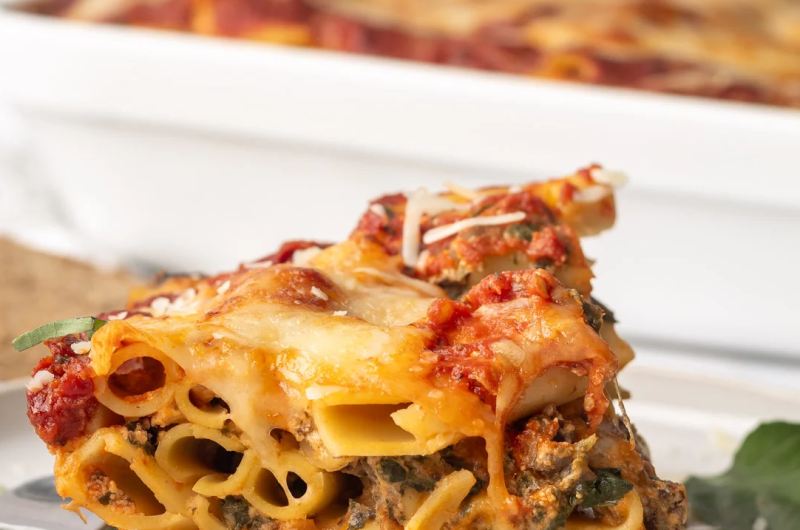 Easy Meatless Baked Ziti