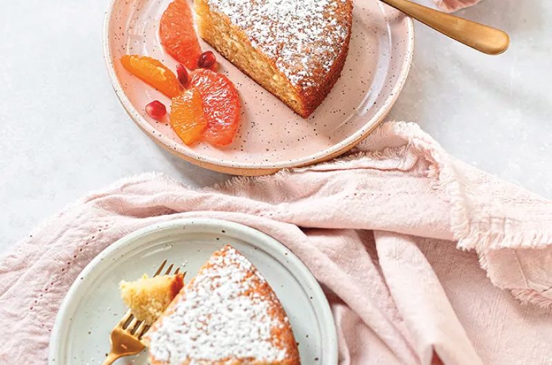 Orange Flower Olive Oil Cake