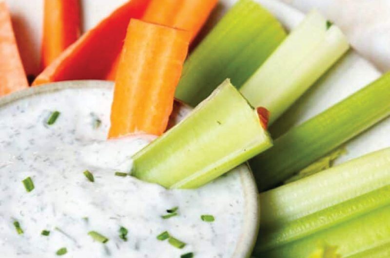 Healthy Homemade Ranch Dip