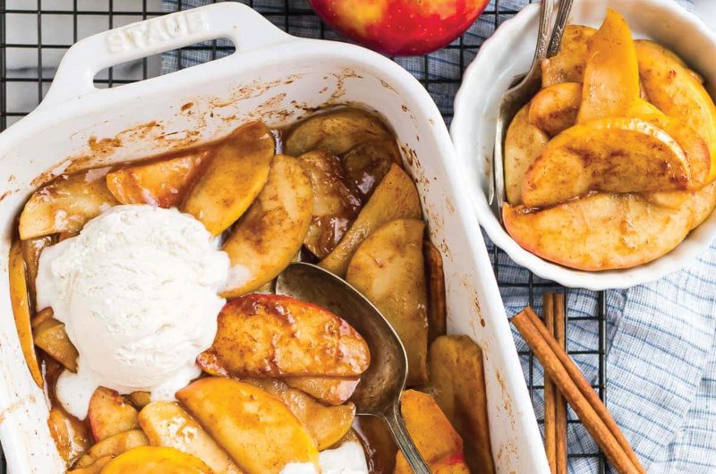 Baked Gala Apples
