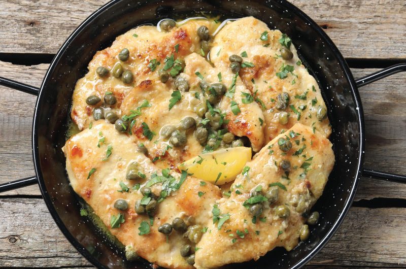 Easy Chicken Picatta Medallions